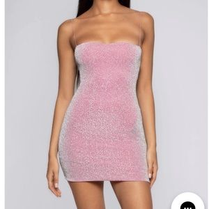 Sparkly Pink Dress - Meshki